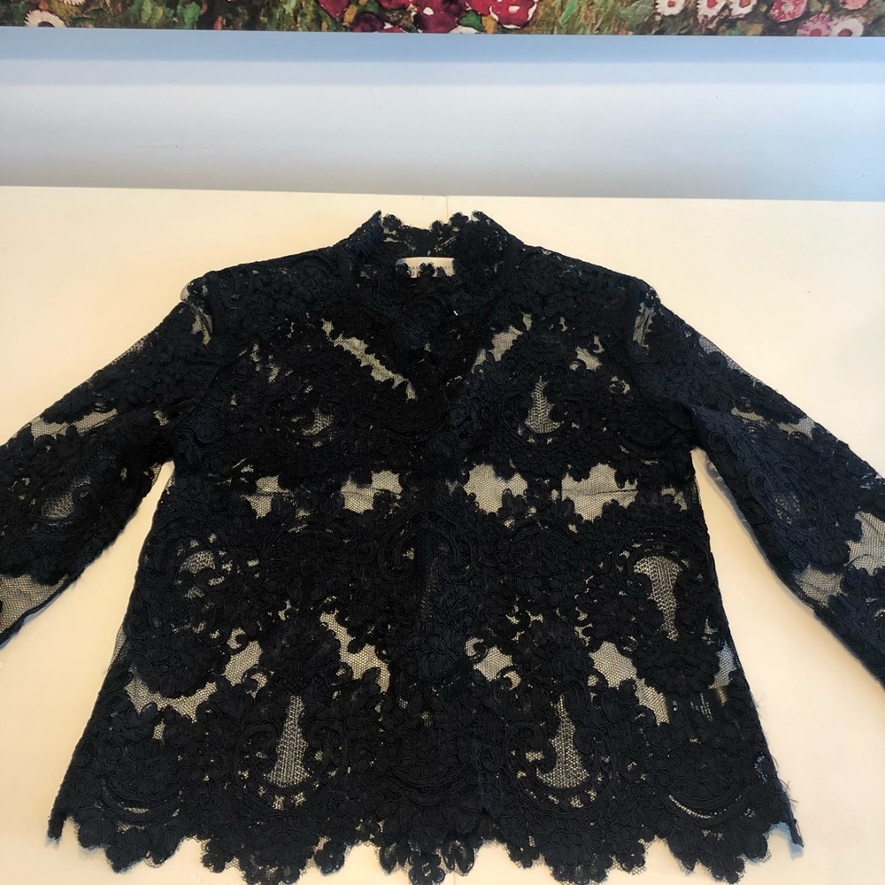 Babaton lace top.